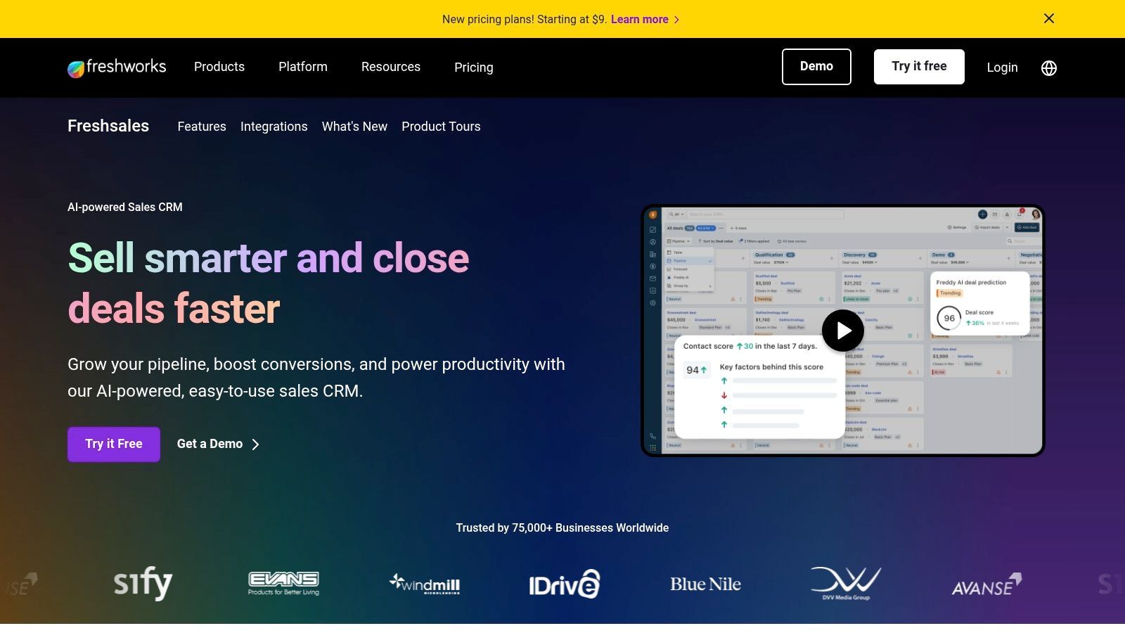 Freshsales (Freshworks CRM)