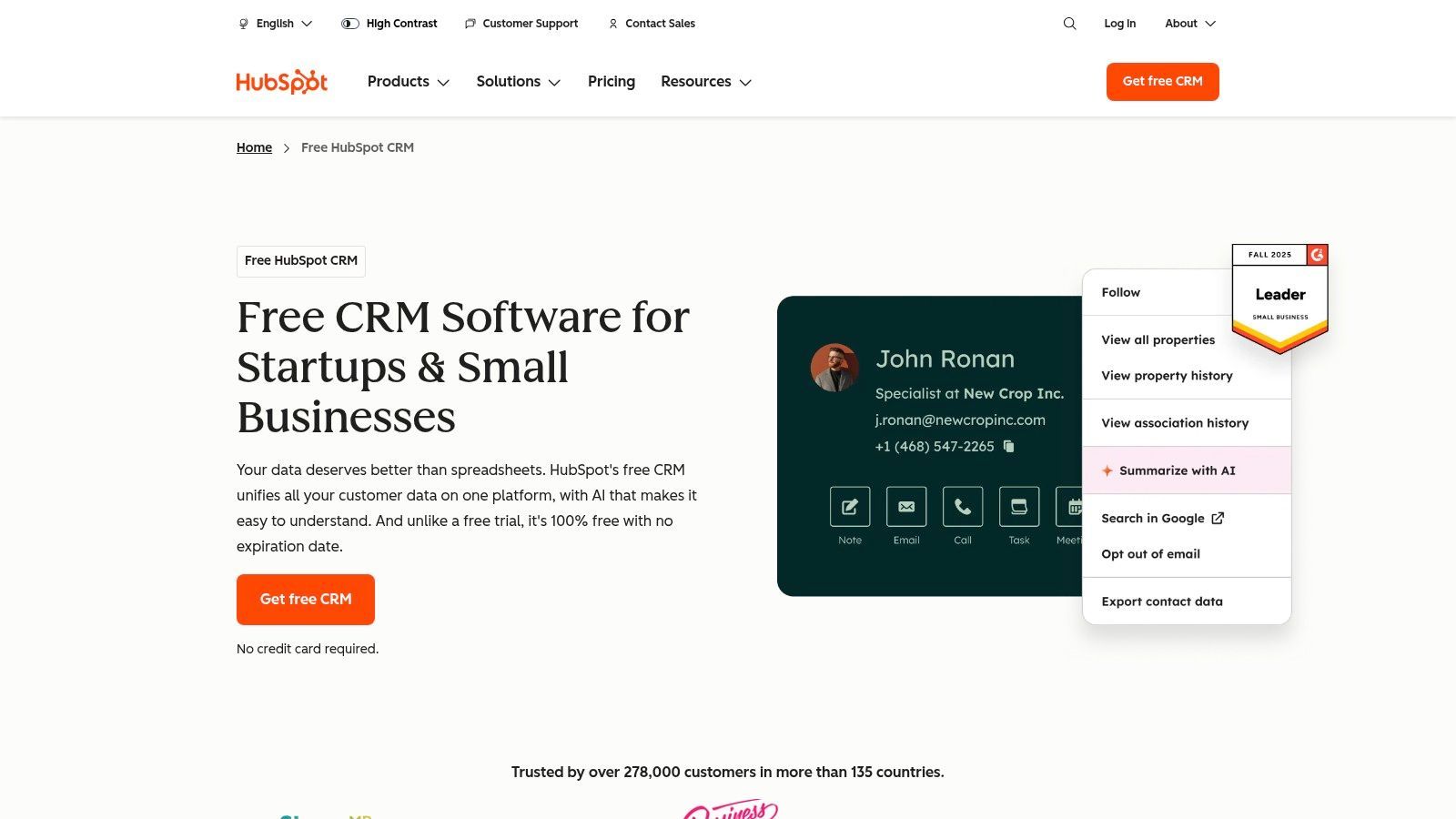 HubSpot CRM