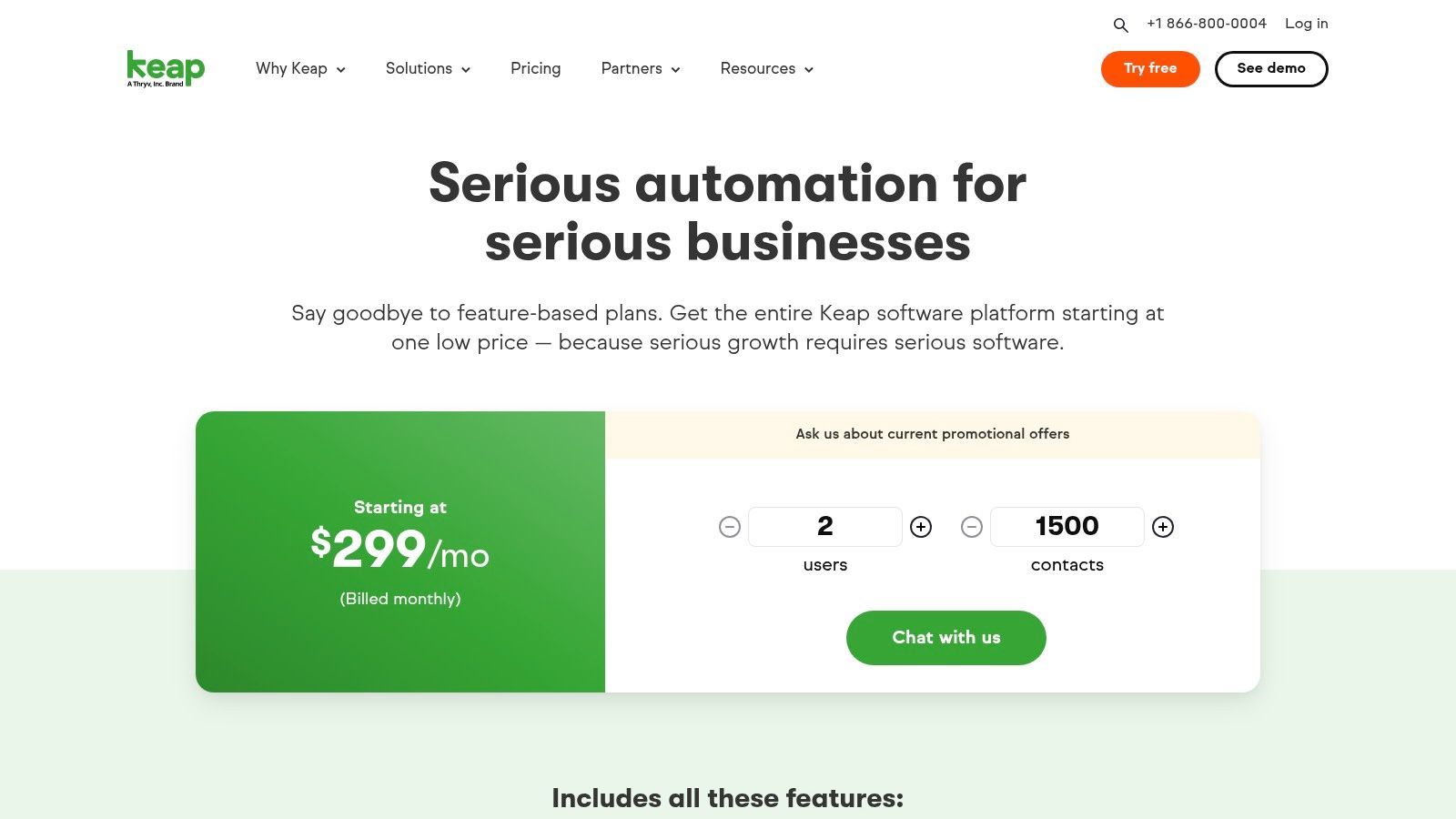 Keap (formerly Infusionsoft)