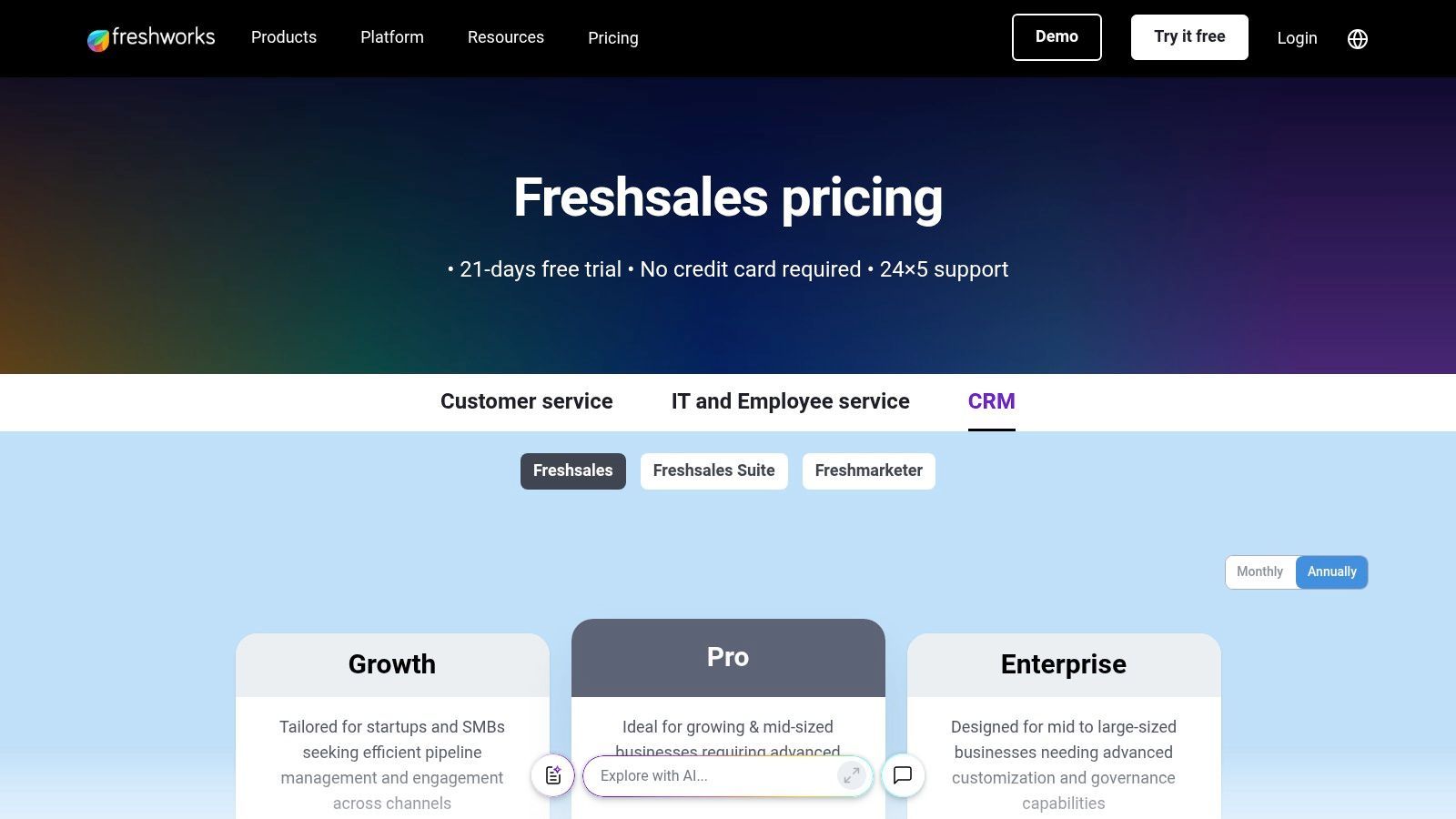 Freshsales by Freshworks