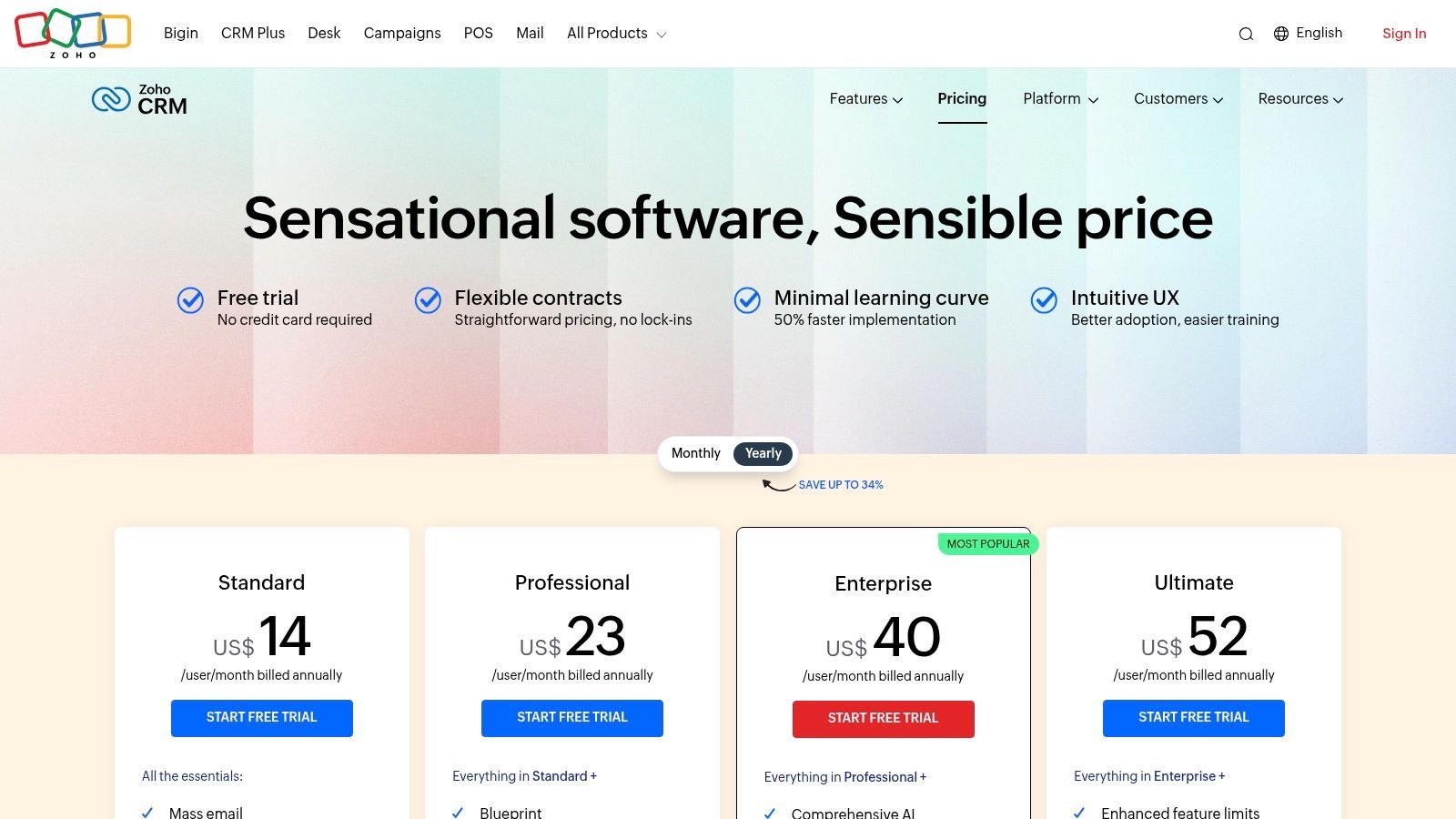 Zoho CRM