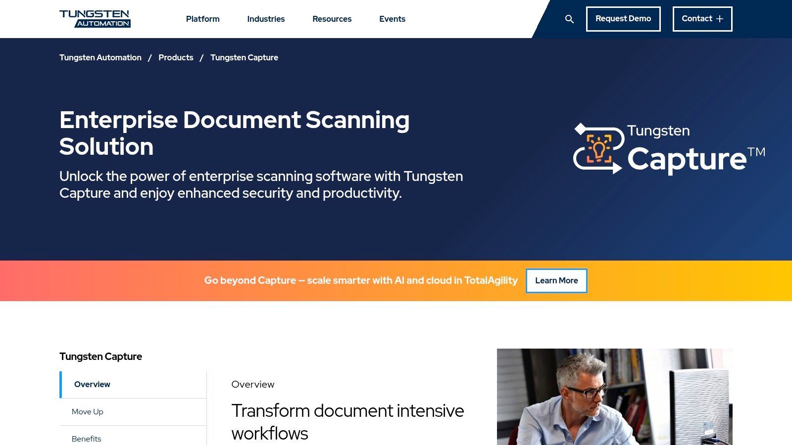 Tungsten Capture (formerly Kofax Capture)