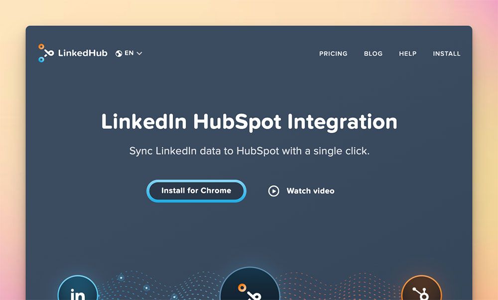 LinkedHub — LinkedIn to HubSpot integration