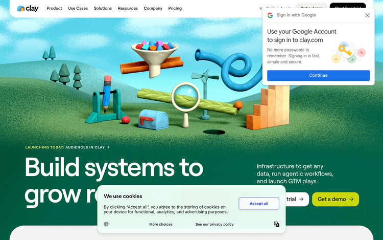 Clay — build go-to-market systems