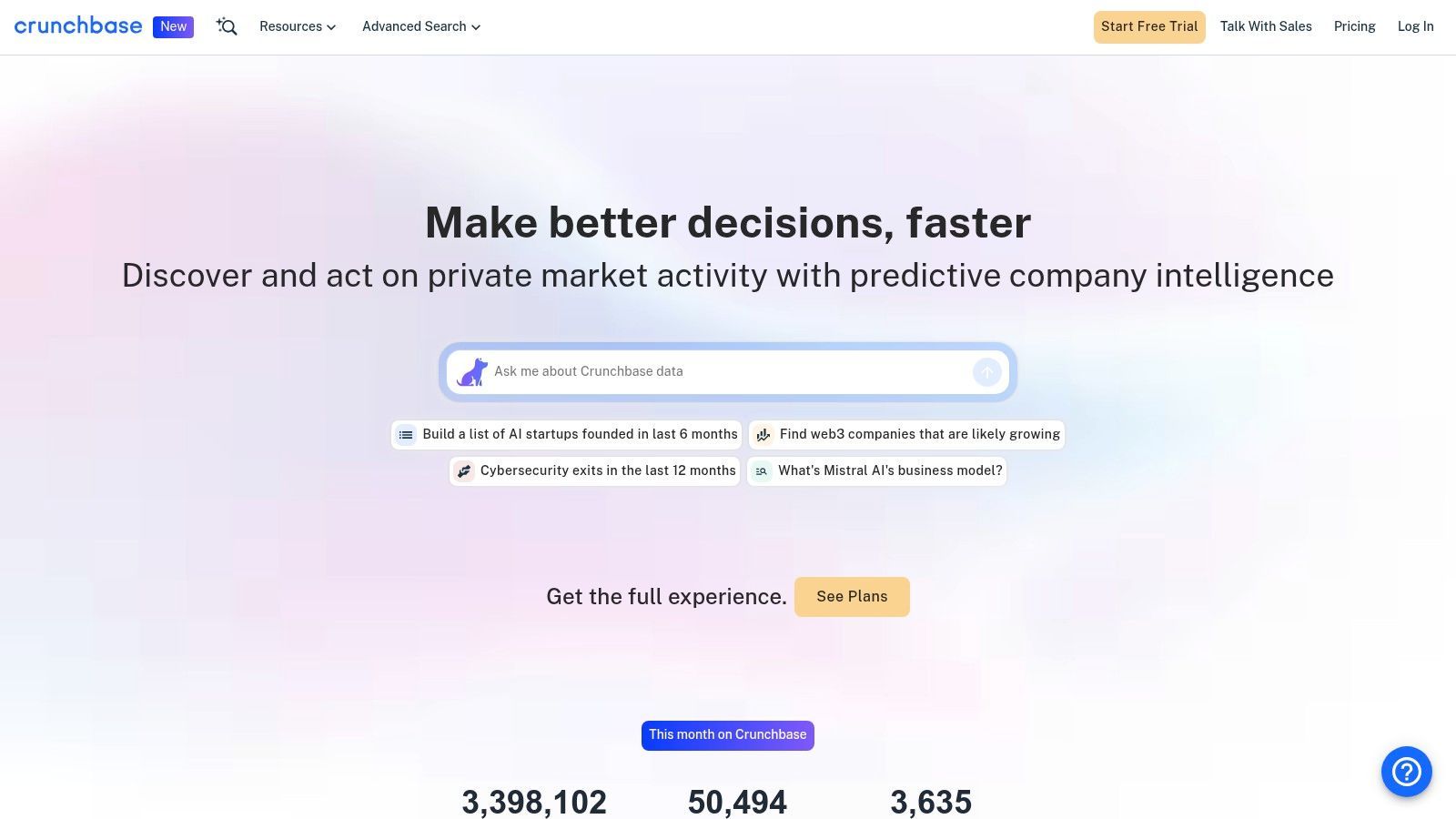 Crunchbase Pro