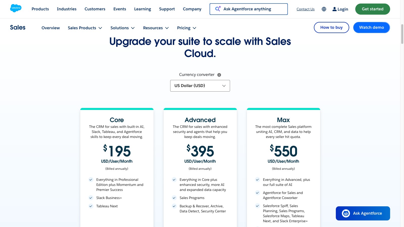 Salesforce Sales Cloud