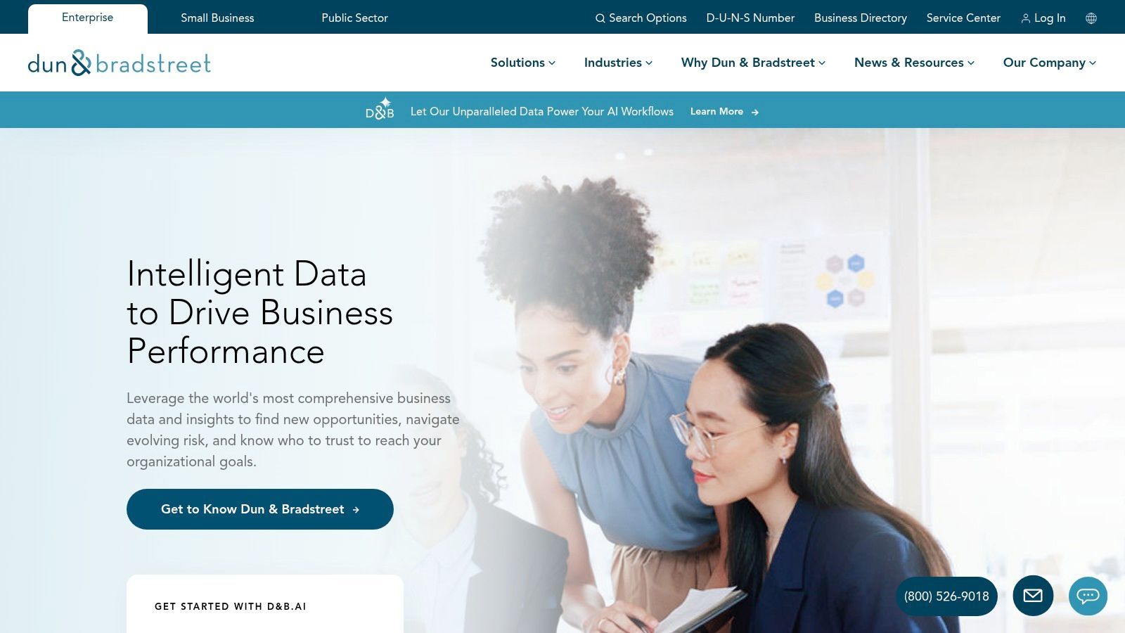 Dun & Bradstreet (D&B) - Optimizer/Connect