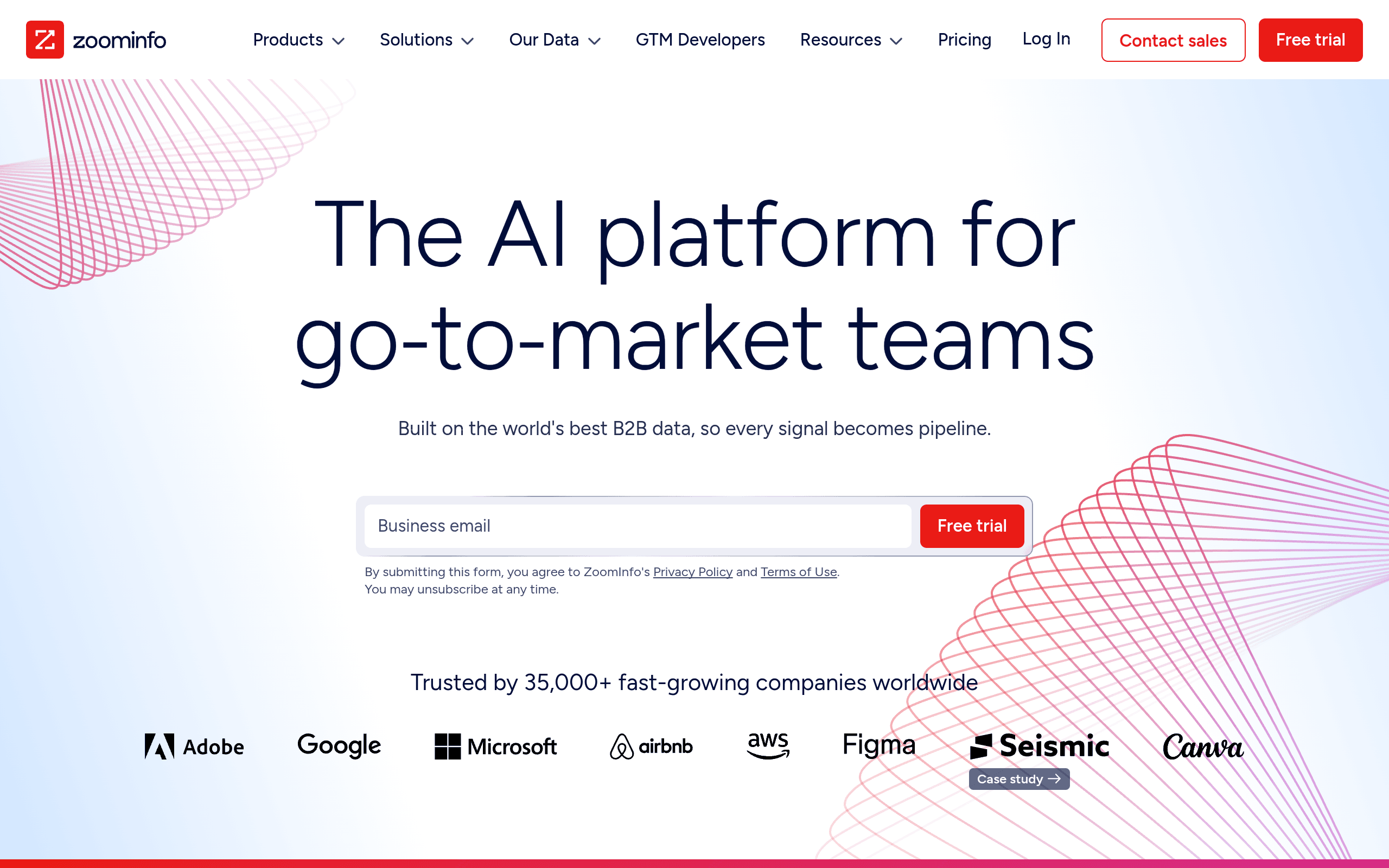 ZoomInfo — the AI platform for go-to-market teams